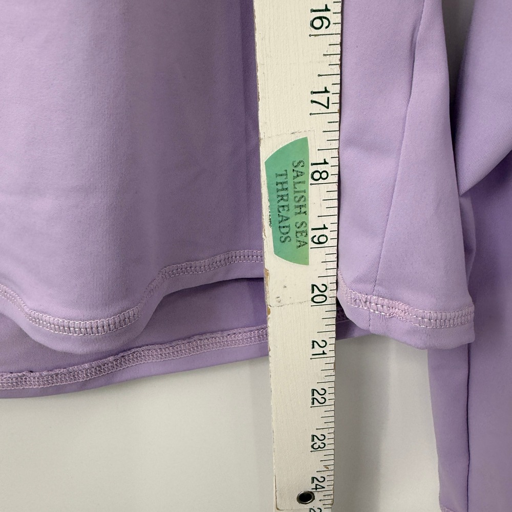 Life Is Good Rash Guard Swim Shirt Womens‎ M Purple Resort Beach SummerCoastal - Picture 5 of 8